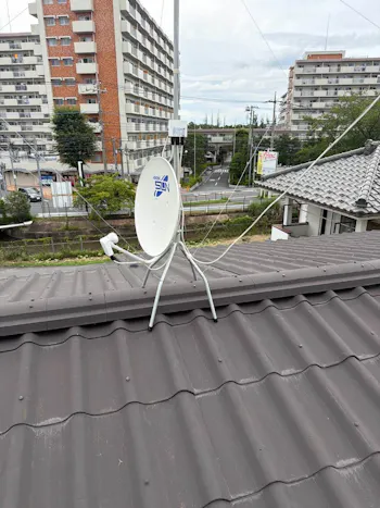 埼玉県さいたま市大宮区のお客様のTVアンテナ設置工事