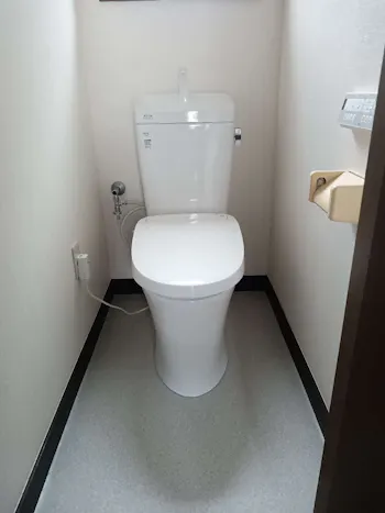 東京都福生市のお客様のトイレ工事