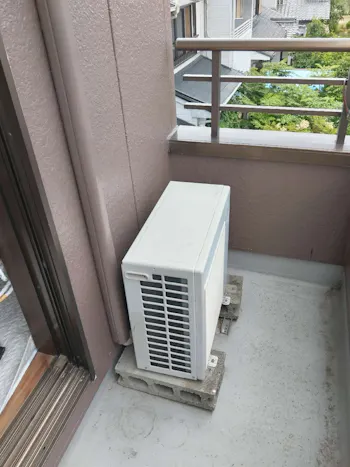 三重県津市のお客様のエアコン交換工事　具体的な工事内容2