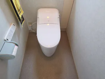 栃木県大田原市のお客様のトイレ工事
