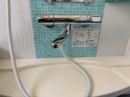 工事後　茨城県龍ケ崎市のお客様の水栓交換工事
