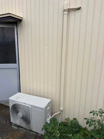 静岡県富士宮市のお客様のエアコン交換工事　具体的な工事内容3