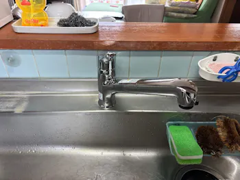群馬県高崎市のお客様のキッチン水栓交換工事