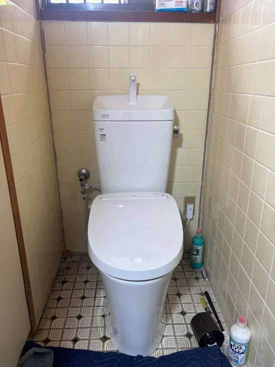 工事後　三重県四日市市のお客様のトイレ交換工事