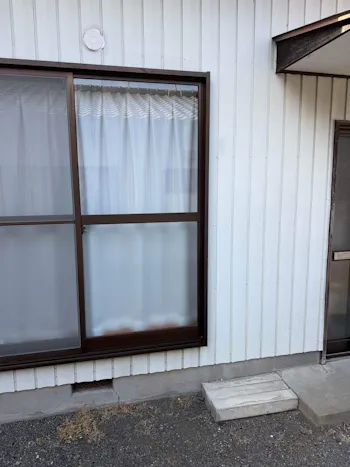 静岡県富士宮市のお客様のエアコン取付工事　具体的な工事内容1