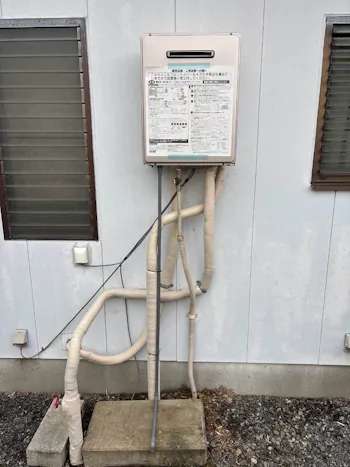 群馬県佐波郡玉村町のお客様の給湯器工事