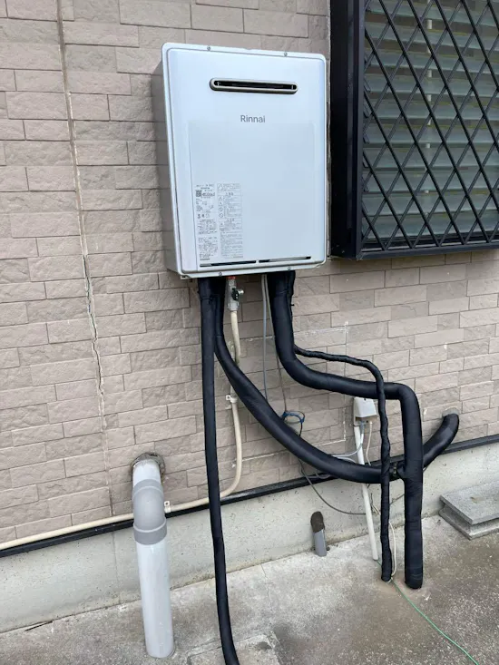 工事後　埼玉県羽生市のお客様のガス給湯器交換工事