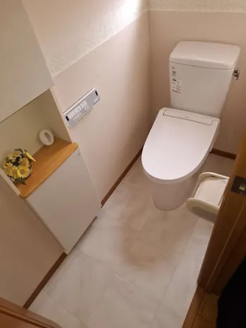 宮城県富谷市のお客様のトイレリフォーム工事