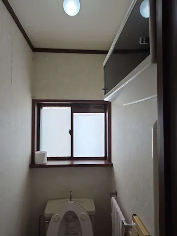 栃木県真岡市のお客様のトイレリフォーム工事　具体的な工事内容2
