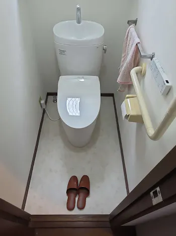 栃木県真岡市のお客様のトイレリフォーム工事