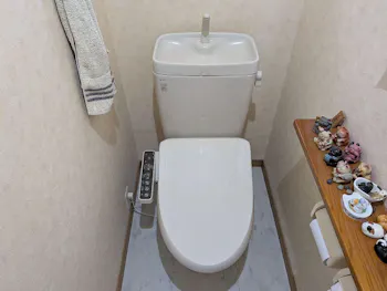 愛知県名古屋市のお客様のシャワートイレ交換工事