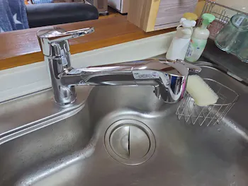 栃木県さくら市のお客様の水栓工事