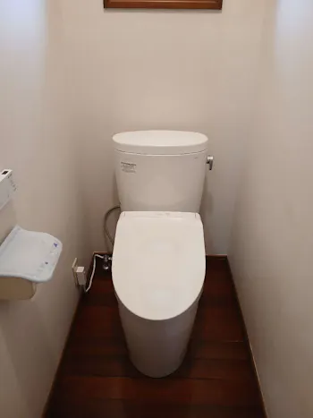 茨城県ひたちなか市のお客様のビルトインコンロ・レンジフード・トイレ交換工事　具体的な工事内容1