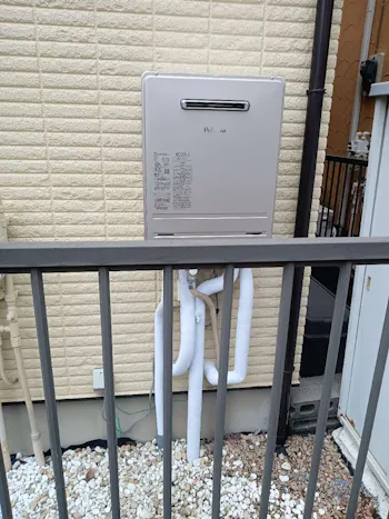 東京都立川市のお客様の給湯器工事