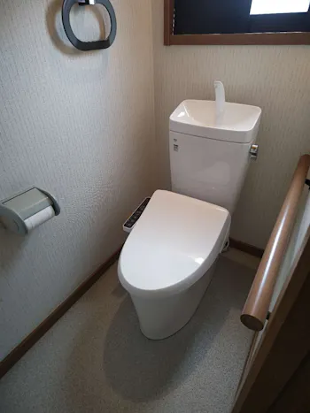 福島県いわき市のお客様のトイレ工事
