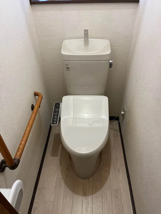 工事後　静岡県袋井市のお客様のトイレ交換工事