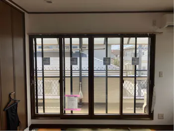 埼玉県白岡市のお客様の窓・サッシの交換・リフォーム工事　具体的な工事内容2
