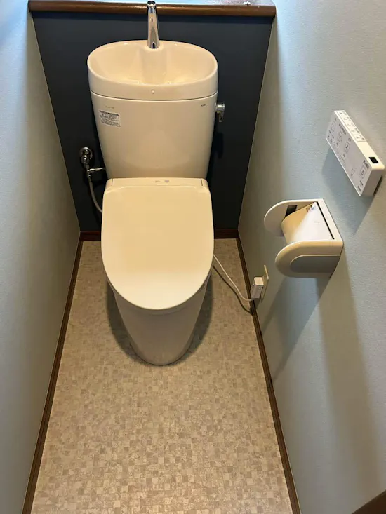 工事後　東京都八王子市のお客様のトイレ工事