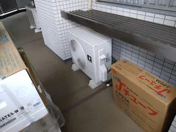 神奈川県横浜市のお客様のエアコン交換工事　具体的な工事内容6