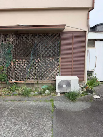 静岡県沼津市のお客様のエアコン交換工事　具体的な工事内容4