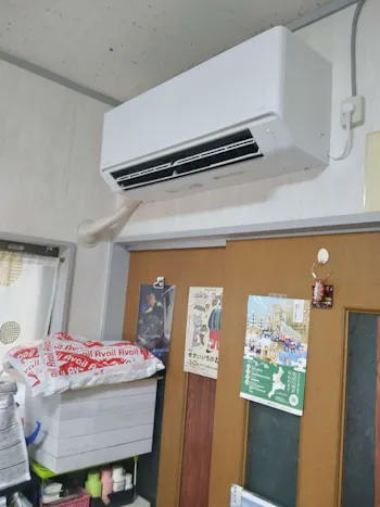 三重県津市のお客様のエアコン工事