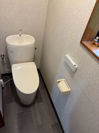 山梨県上野原市のお客様のトイレ工事