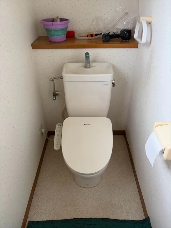 工事前　千葉県茂原市のお客様のトイレ交換工事
