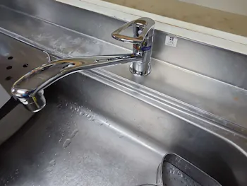 栃木県宇都宮市のお客様のキッチン水栓交換工事