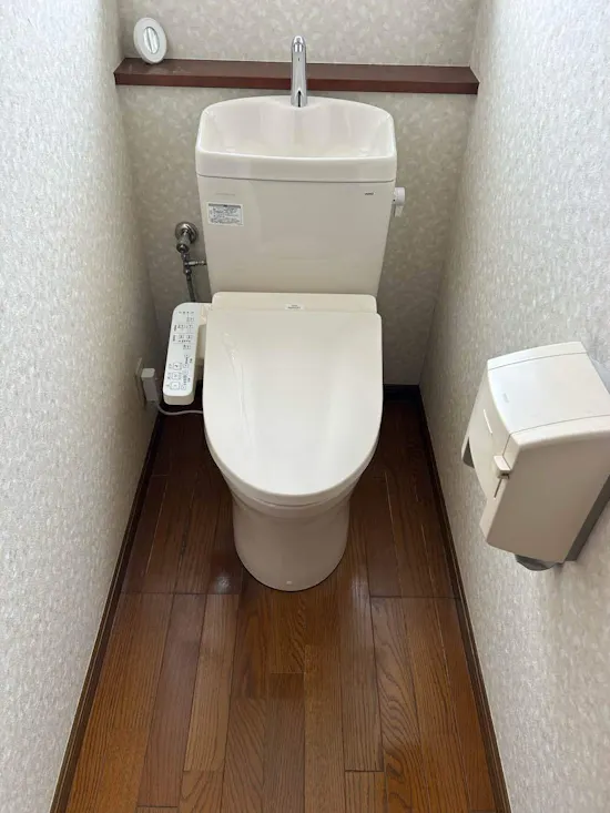 工事後　東京都八王子市のお客様のトイレ交換工事