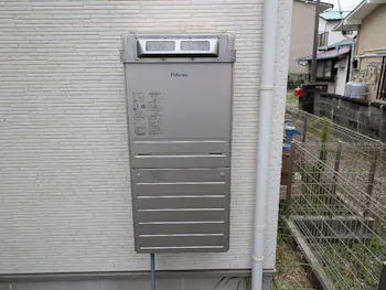 静岡県沼津市のお客様のガス給湯器交換工事