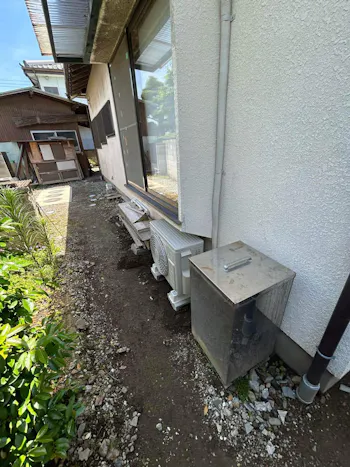 群馬県伊勢崎市のお客様のエアコン交換工事　具体的な工事内容3