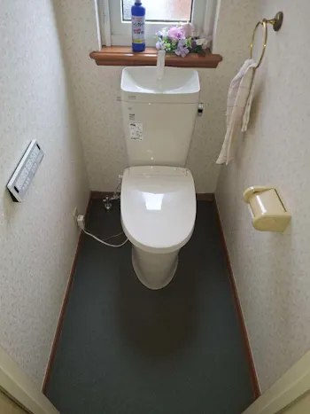 宮城県富谷市のお客様のトイレリフォーム工事