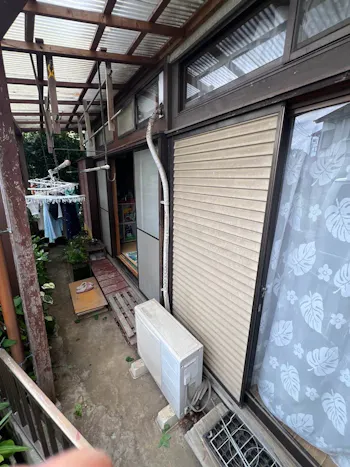 埼玉県大里郡寄居町のお客様のエアコン交換工事　具体的な工事内容2