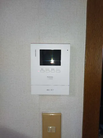 東京都青梅市のお客様のTVドアホン交換工事