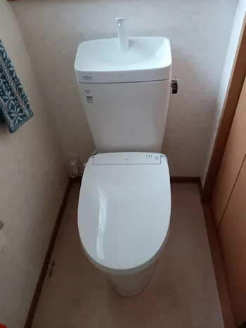 東京都青梅市のお客様のトイレ工事