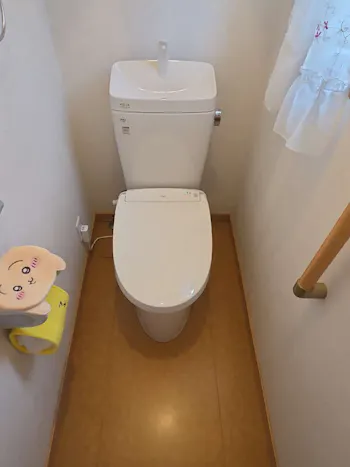 栃木県宇都宮市のお客様のトイレ交換工事