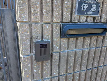 愛知県みよし市のお客様のTVドアホン取替工事　具体的な工事内容1
