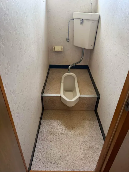 工事前　埼玉県加須市のお客様のトイレ工事