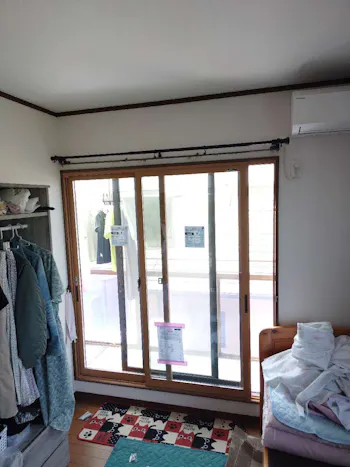 静岡県磐田市のお客様の内窓・玄関ドア交換工事