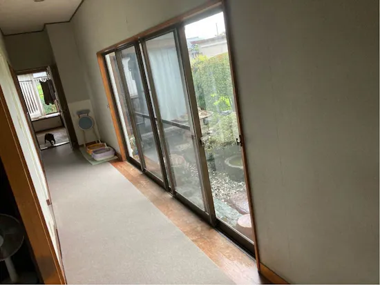 工事前　埼玉県羽生市のお客様の窓・サッシの交換・リフォーム工事