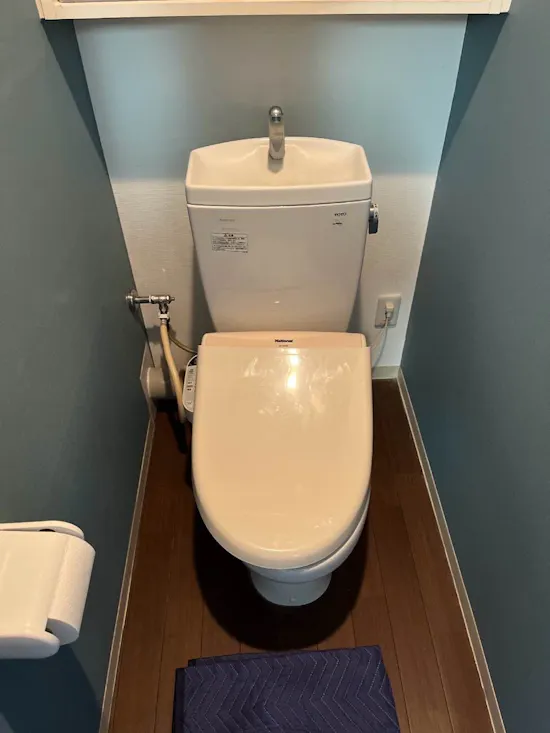 工事前　静岡県袋井市のお客様のトイレ工事