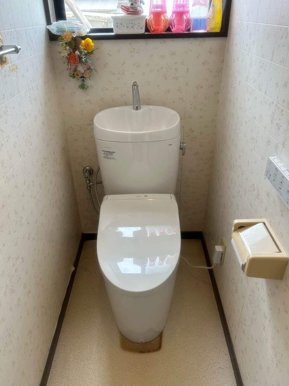 福島県南相馬市のお客様のトイレ工事