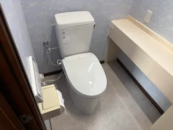 長野県上田市のお客様のトイレ工事