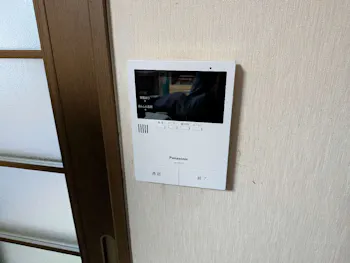愛知県豊田市のお客様のTVドアホン取替工事