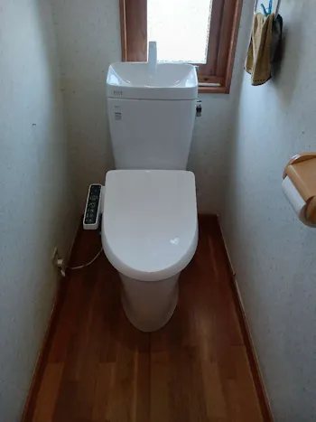 東京都あきる野市のお客様のトイレ工事