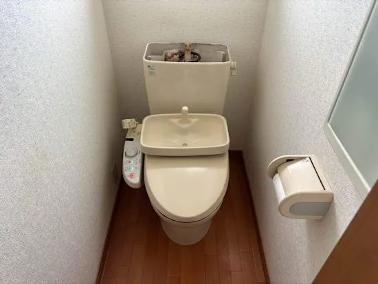工事前　埼玉県児玉郡上里町のお客様のトイレ交換工事