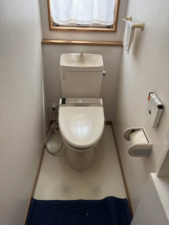 工事前　茨城県かすみがうら市のお客様のトイレ交換工事