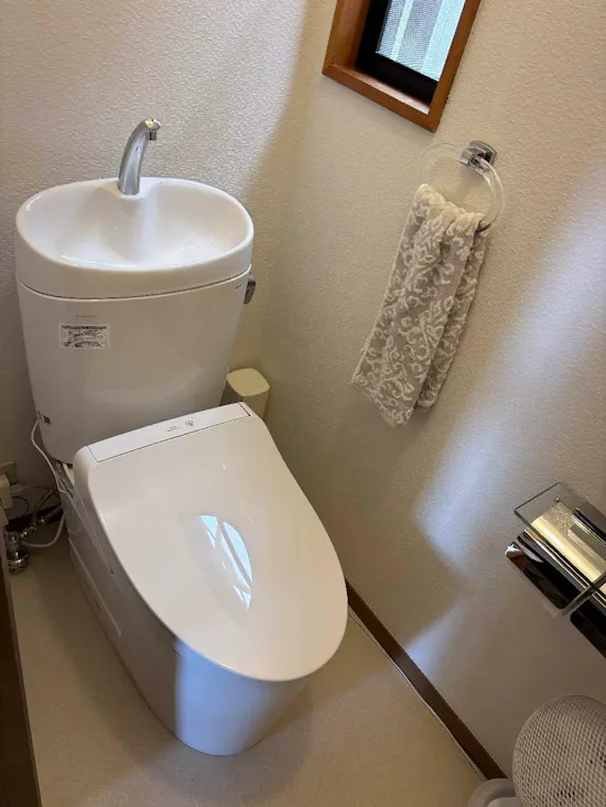 工事後　群馬県高崎市のお客様のトイレ工事