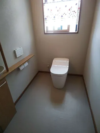 福島県いわき市のお客様のトイレ工事