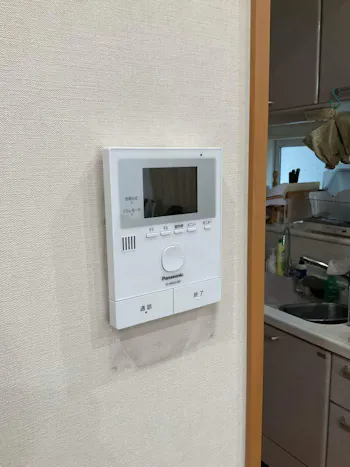 静岡県湖西市のお客様のTVドアホン交換工事